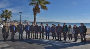 Aydın Didim'de Ticaret Odası Teknofest birincisi takımla buluştu