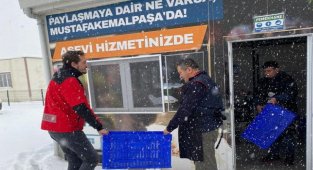 Bursa'da Mustafakemalpaşa ihtiyaç sahiplerine kucak açtı