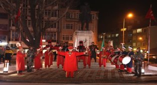 Bursa Gürsu'da mehteran coşkusu