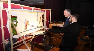 Bursa İnegöl'de sömestr Karagöz Hacivat ile renklendi