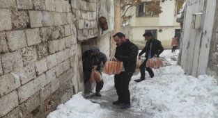Gaziantep'te sosyal destek ekibi iş başında