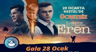 ‘Kesişme İyi ki varsın Eren’ filmi ve oyuncuları Bursa Kestel'e geliyor