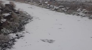 Kilis Musabeyli'de kar tatili