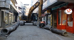 Kocaeli İzmit Fethiye Caddesi'nde çalışmalar devam ediyor