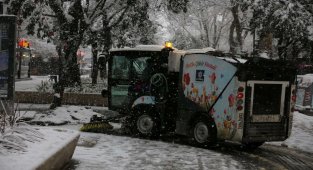 Kocaeli'nde kar mesaisi devam ediyor