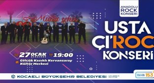 Kocaeli'nde Usta Çı-Rock Konseri