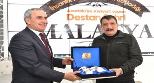 Malatya'da sağlık çalışanlarından teşekkür ziyareti