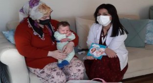 Manisa Büyükşehir bebeklere 'Hoş Geldin' dedi