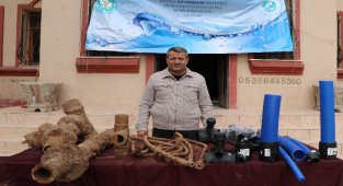 Manisa Turgutlu'da kanalizasyon çalışması