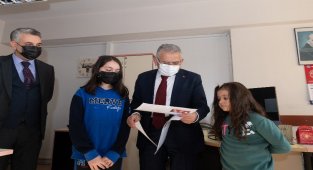 Memduh Büyükılıç'tan Kocasinan Kaymakamlığı'na ziyaret