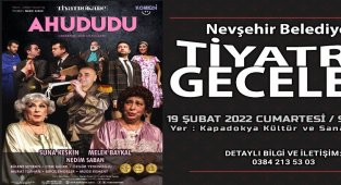 Nevşehir'de 'Ahududu' tiyatro oyunu 19 Şubat'a ertelendi