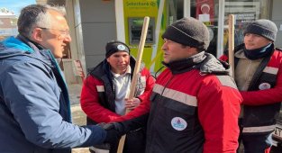 Nevşehir'de Başkan Savran'dan kar ekibine teşekkür