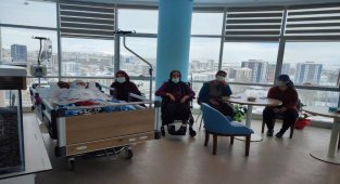 Sivas'ta hasta ve hasta yakınlarına moral etkinliği