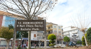 8 MART DÜNYA EMEKÇİ KADINLAR PARKI YENİLENİYOR