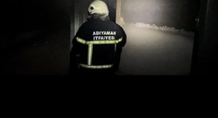 Adıyaman'da ev küle döndü