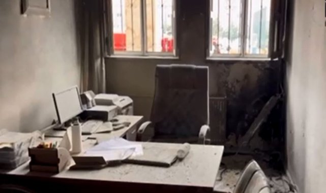 Adıyaman'da okulda çıkan yangın korkuttu