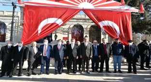 Atatürk'ün Malatya'ya gelişi kutlandı