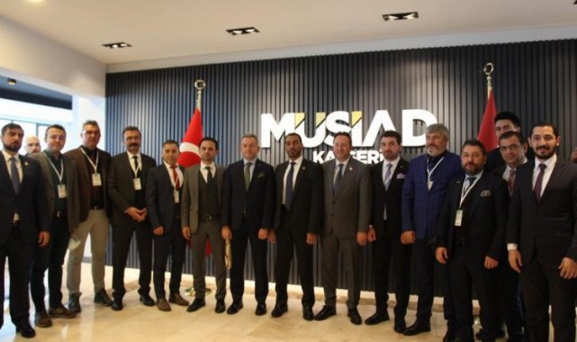BAE Ankara Büyükelçisi Kayseri'de iş insanlarıyla buluştu