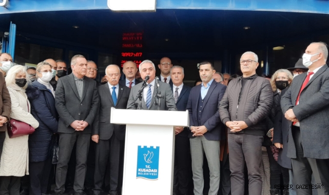 BAŞKAN ATABAY'DAN KUŞADASI BELEDİYE BAŞKAN YARDIMCISI'NA DESTEK
