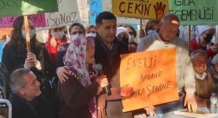 BAŞKAN ÖMER GÜNEL GES’E KARŞI KİRAZLI HALKI İLE TEK YÜREK OLDU