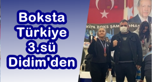 BOKSTA TÜRKİYE 3.SÜ DİDİM'DEN