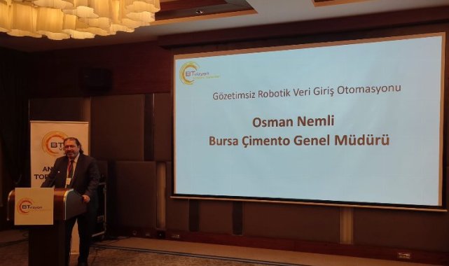Bursa Çimento ‘Robotik Otomasyon Teknolojileri’ ile geleceğe odaklanıyor