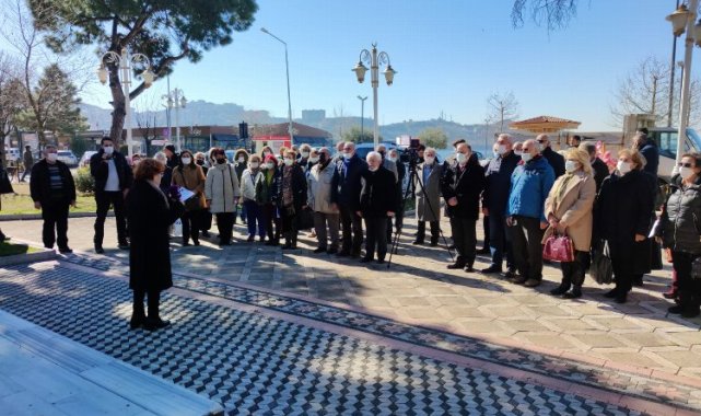 Bursa Gemlik'te ADD üyeleri suç duyurusunda bulundu