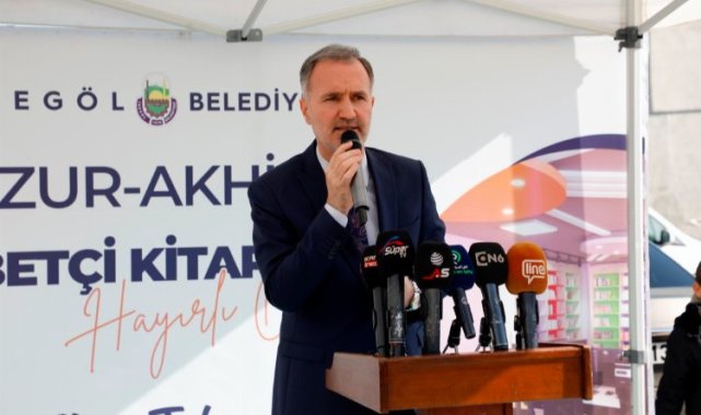 Bursa İnegöl'ün Nöbetçi Kitaphanesi açıldı