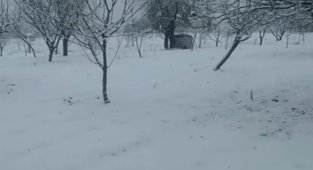 Bursa'nın dağ ilçesi Keles beyaza büründü