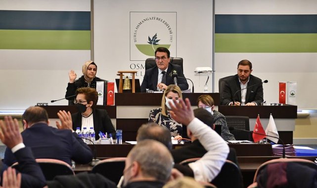Bursa Osmangazi'de meclise 'kentsel' bilgilendirme
