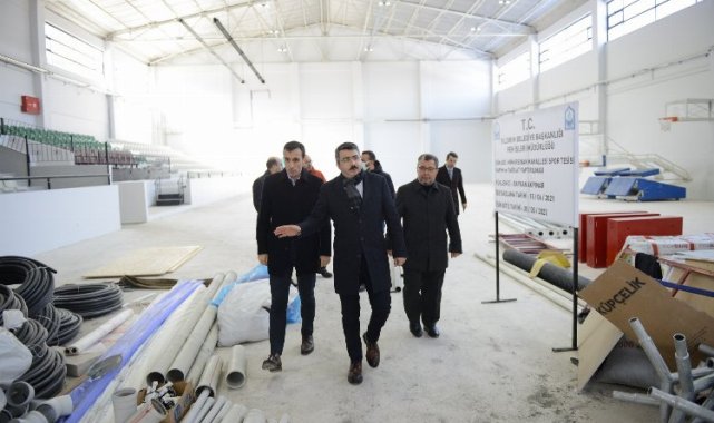 Bursa Yıldırım Mimar Sinan Spor Salonu spor kompleksine dönüşüyor