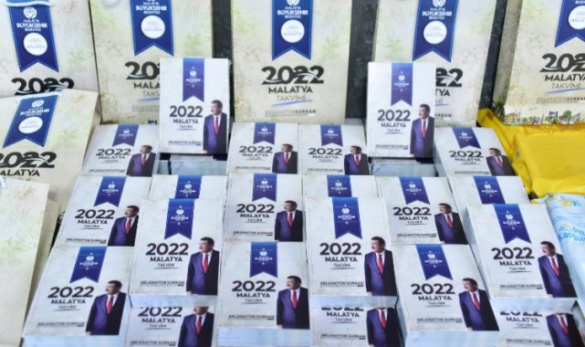 Büyükşehir Belediyesinden Malatya'ya özel 2022 takvimi