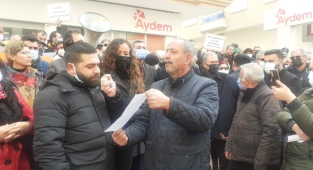 Didim'de Yüksek Elektrik Faturaları Protesto Edildi
