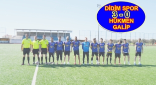 DİDİM SPOR 3 - 0 HÜKMEN GALİP