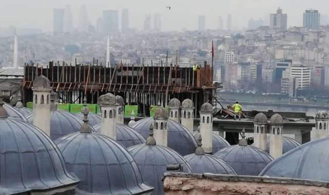 İstanbul'da silüeti bozan aykırı yapıya 'durdurma' istendi