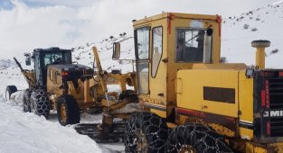 Kayseri Büyükşehir'den kar seferberliği