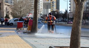 Kayseri Talas'ta bahar operasyonu