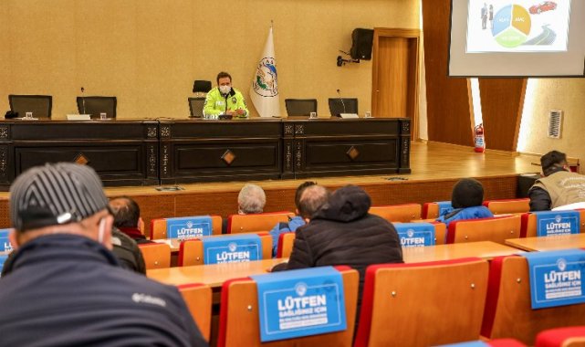Kayseri Talas'ta belediye personeline eğitim