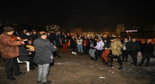 Kayseri Talas'ta kızak keyfi
