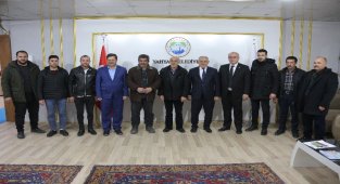 Kayseri Yahyalı esnafları Başkan Öztürk'e teşekkür etti