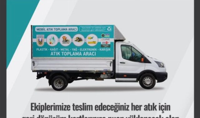 Kırklareli Lüleburgaz'da 'Mobil Atık Toplama' dönemi başlıyor