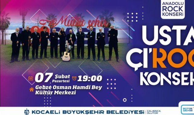 Kocaeli'nde Usta Çı’rock konserleri başlıyor