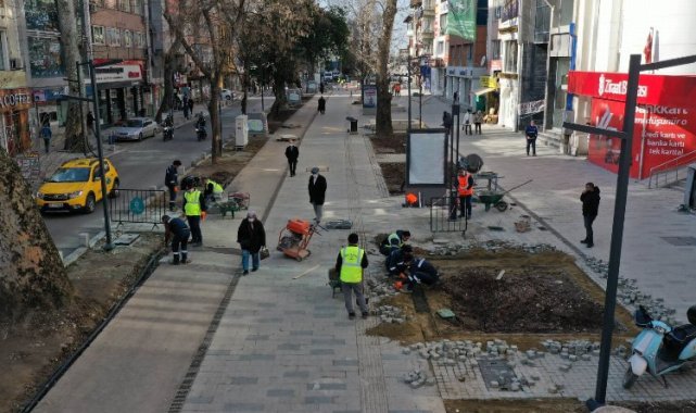 Kocaeli yürüyüş yolunda kar molası bitti çalışmalar devam ediyor