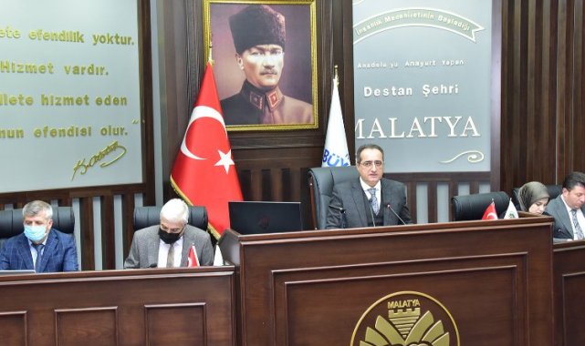 Malatya Büyükşehir Belediye Meclisi Şubat ayı toplantısı yapıldı