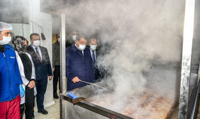 Malatya'da şükür kurbanı kesildi