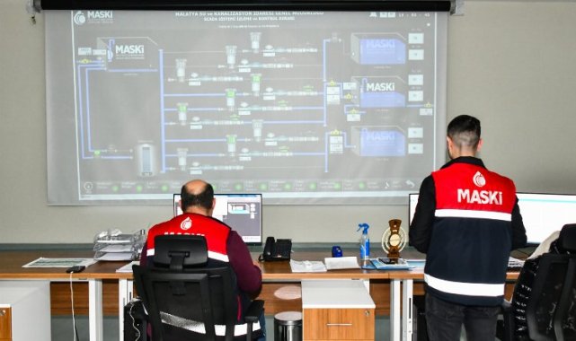 MASKİ, SCADA sistemi ile suları anlık izliyor