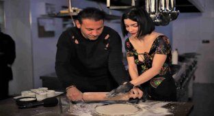 Merve Boluğur mantı açtı