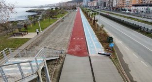 Rize sahil yolunda ikinci etap