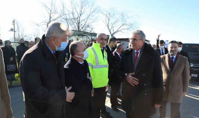 Sakarya'da yeni depo, arşiv binası ve 2 araç hizmete alındı