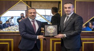 TÜGİAD İş Konseyi Heyeti ile buluştu